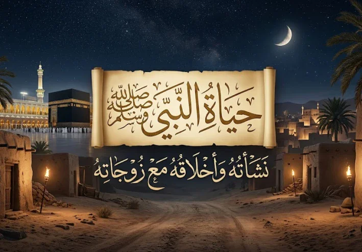 حياة النبي محمد ﷺ: نشأته وسيرته وأخلاقه في تعامله مع زوجاته