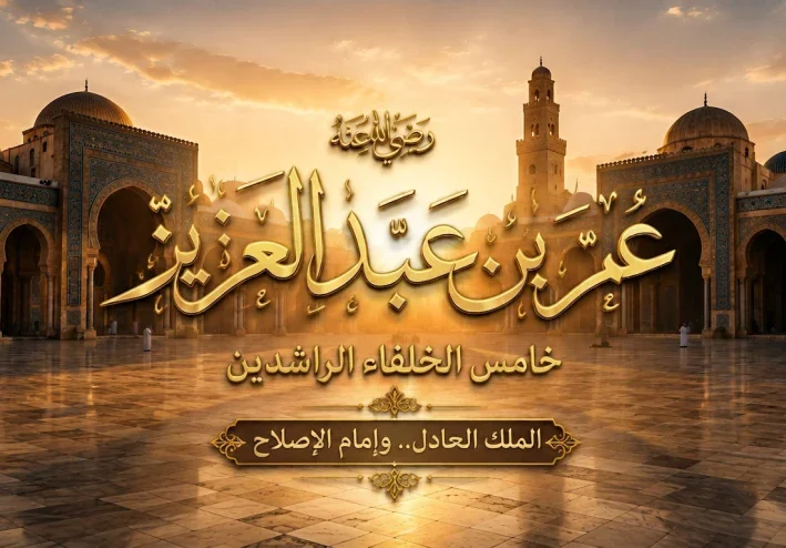 عمر بن عبد العزيز رضي الله عنه : خامس الخلفاء الراشدين وإمام العدل الذي أحيى سنة النبوة