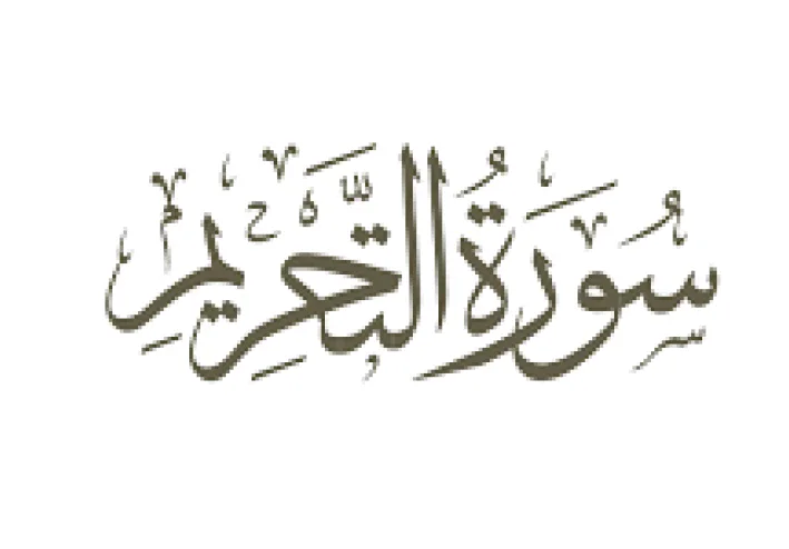 شرح سورة التحريم