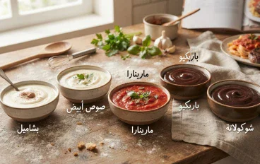أسرار الصوصات المنزلية: دليلك الشامل لرفع مستوى أطباقك بمذاق ينافس أشهر المطاعم