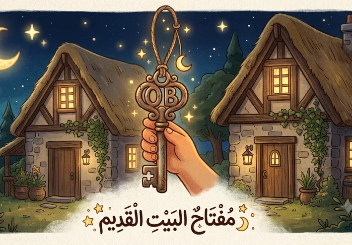 🌙✨ مفتاح البيت القديم ✨🏠