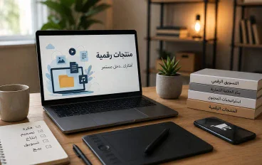 الربح من بيع المنتجات الرقمية : كيف تبدأ مشروعًا من المنزل؟