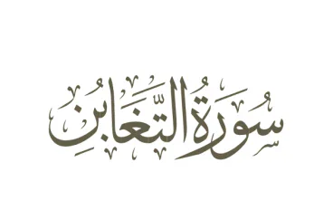 شرح سورة التغابن