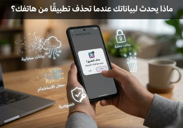 ماذا يحدث لبياناتك عندما تحذف تطبيقًا من هاتفك؟
