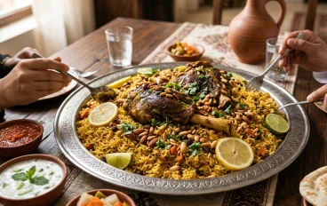 طريقة عمل الكبسة السعودية باللحم: السر الأصلي للنكهة والبهارات