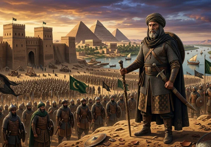 عمرو بن العاص رضي الله عنه: القائد الذي فتح مصر