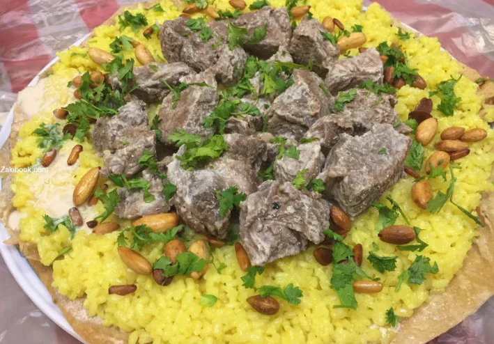 أسرار المنسف الأردني بالجميد البلدي: دليل الطهي الأصيل خطوة بخطوة