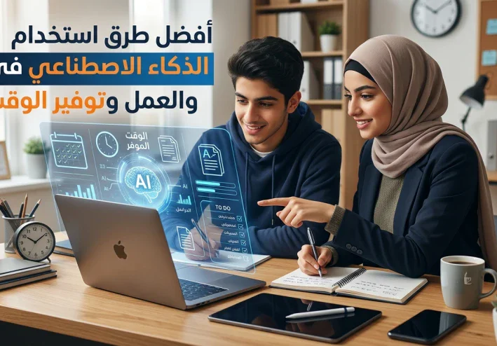 أفضل طرق استخدام الذكاء الاصطناعي في الدراسة والعمل وتوفير الوقت