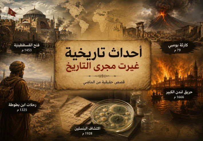 أحداث تاريخية غريبة لا تُصدق: قصص حقيقية غيّرت مجرى التاريخ