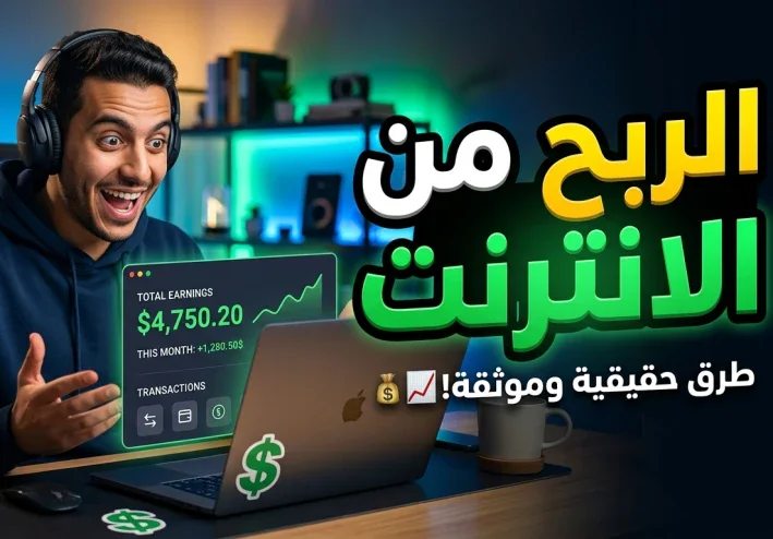 الربح من الإنترنت: طرق حقيقية لبناء دخل في العصر الرقمي