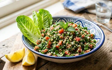 طريقة عمل سلطة التبولة اللبنانية الأصلية