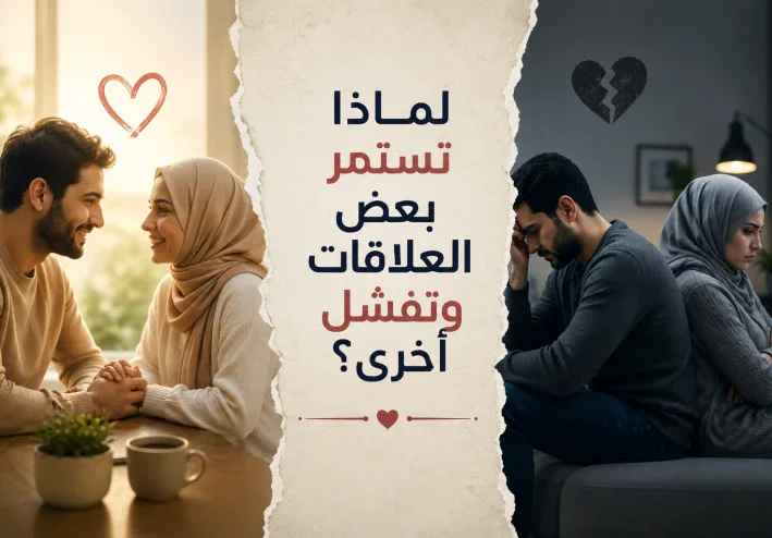 لماذا تستمر بعض العلاقات وتفشل أخرى؟