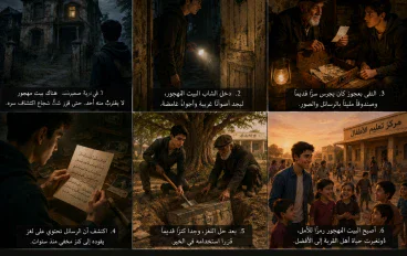🌙 سرّ البيت المهجور