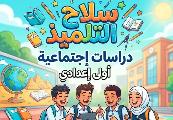 📓 تحميل كتاب سلاح التلميذ دراسات أولى إعدادي الترم الأول 2027 PDF.. أحدث نسخة وطريقة الوصول للكتاب