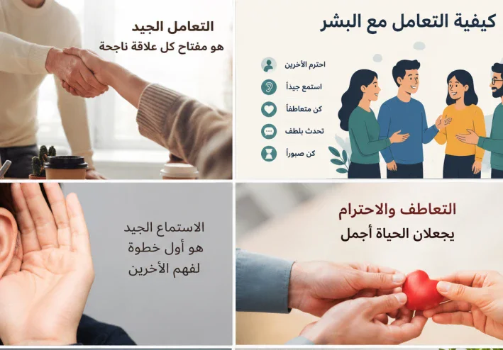 كيفية التعامل مع البشر وأنواع الشخصيات المختلفة بذكاء وهدوء