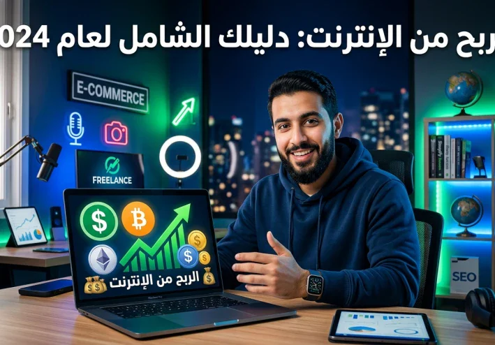كيف تربح من الإنترنت؟ أفضل طرق تحقيق دخل حقيقي بدون تعقيد