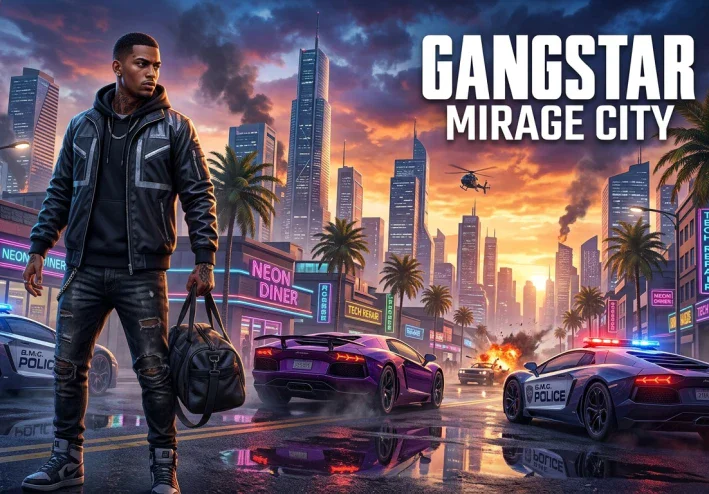 Gangstar Mirage City: كل ما تريد معرفته عن اللعبة الجديدة ومغامرة العالم المفتوح على الموبايل