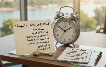 لماذا نؤجل الأشياء المهمة رغم معرفتنا بفائدتها؟ 7 أسباب نفسية وحلول عملية