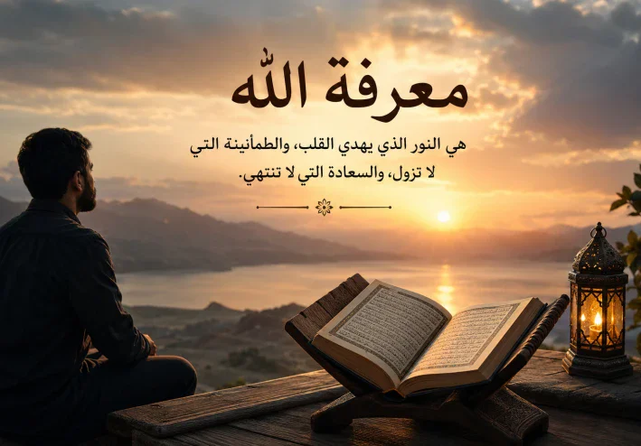 معرفة الله وبركاته وحب الله