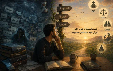 هل كثرة المعرفة تجعل الإنسان أكثر سعادة؟ 