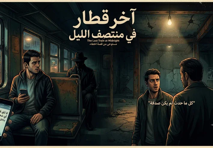 🚨 آخر قطار في منتصف الليل.. السر الذي لم يكن آدم مستعدًا لمعرفته