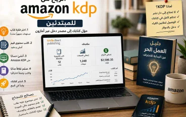 الربح من Amazon KDP للمبتدئين: دليلك لبدء بيع الكتب على أمازون