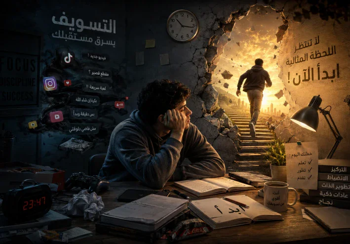 التسويف والكسل الذهني