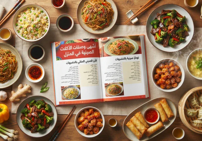 # أشهى وصفات الأكلات الصينية في المنزل