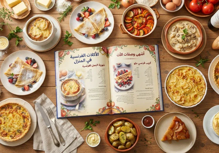 # أشهى وصفات الأكلات الفرنسية في المنزل