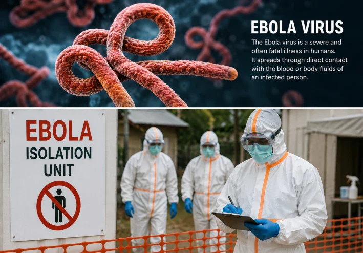 Ebola virus :symptoms, transmission, treatment and prevention
