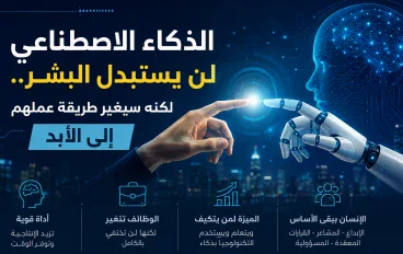 الذكاء الاصطناعي لن يستبدل البشر.. لكنه سيغير طريقة عملهم إلى الأبد