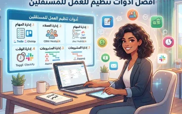 أفضل أدوات تنظيم العمل للمستقلين: 10 أدوات لإدارة المهام والعملاء والمشروعات