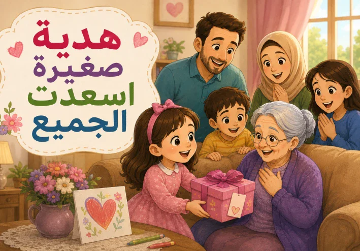 🎁 هدية صغيرة أسعدت الجميع
