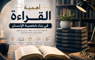 القراءة وبناء شخصية الإنسان: طريق المعرفة والتطور