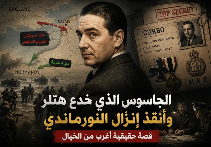 الجاسوس الذي خدع هتلر وأنقذ إنزال النورماندي.. قصة «جاربو» الغامضة
