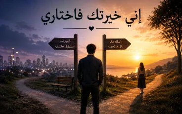 إني خيّرتك فاختاري