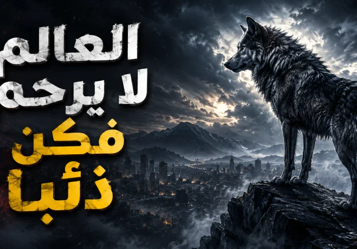 سأعيش مثل الذئب وسط عالم لا يرحم… قويًا دون أن أفقد إنسانيتي