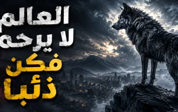 سأعيش مثل الذئب وسط عالم لا يرحم… قويًا دون أن أفقد إنسانيتي