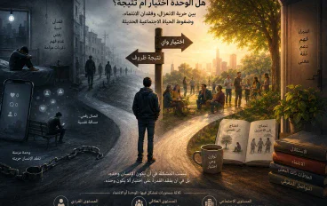 هل الوحدة اختيار أم نتيجة؟ بين حرية الانعزال، وفقدان الانتماء، وضغوط الحياة الاجتماعية الحديثة
