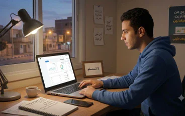 الربح من الإنترنت للمبتدئين: دليلك العملي لبناء أول مصدر دخل