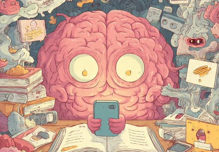 تعفن الدماغ: ما هو؟ وكيف تتخلص منه وتستعيد تركيزك؟