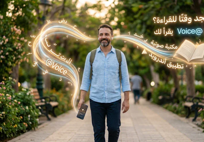 لا تجد وقتًا للقراءة؟ دع @Voice يقرأ لك