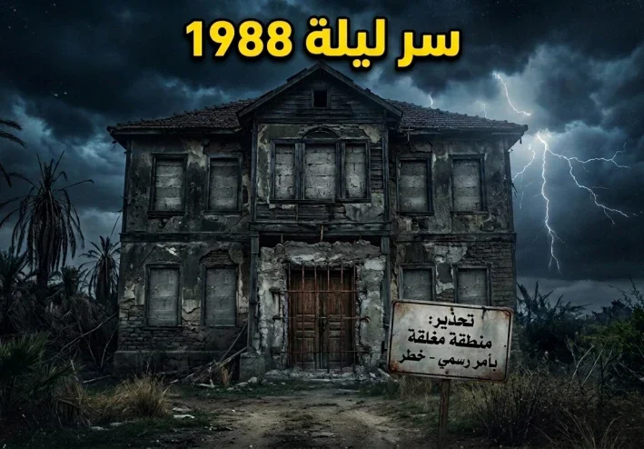 سر ليلة 1988: أسطورة خيالية عن البيت المهجور والأسرار الخرسانية