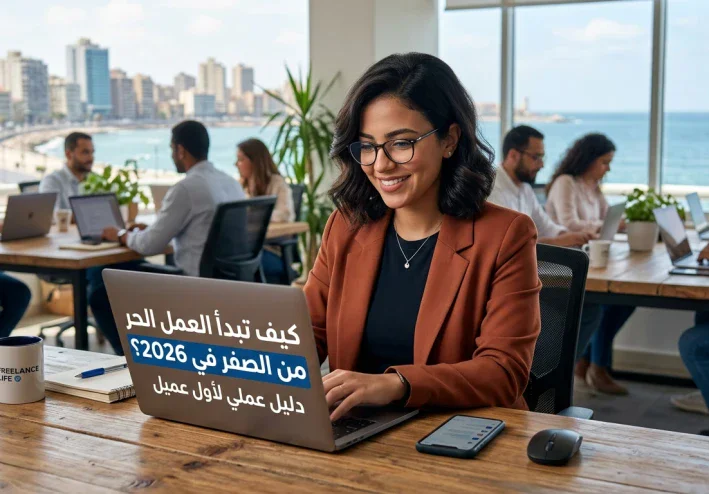 كيف تبدأ العمل الحر من الصفر في 2026؟ دليل عملي لأول عميل