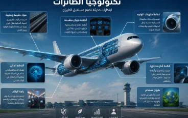 تكنولوجيا الطائرات: كيف غيّرت الابتكارات الحديثة مستقبل الطيران .