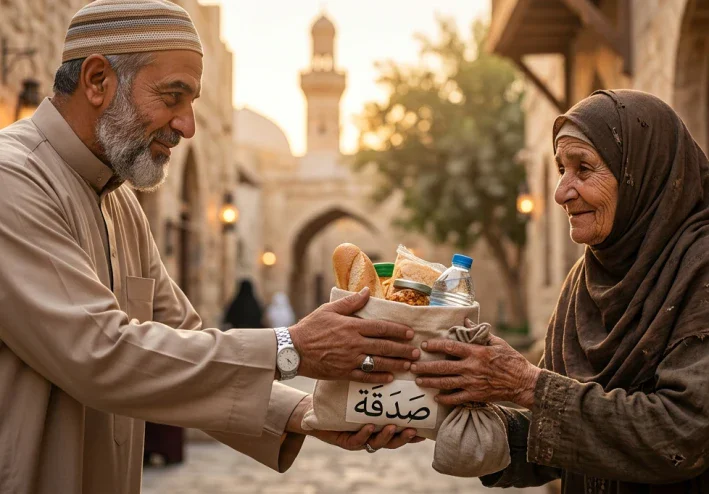الصدقة.. باب من أبواب الخير والرحمة.