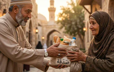 الصدقة.. باب من أبواب الخير والرحمة.