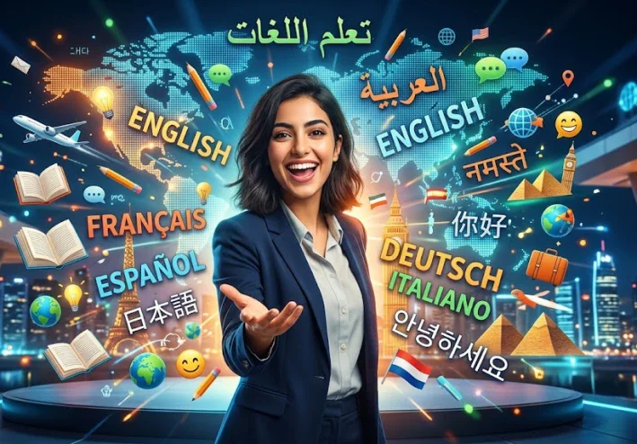 تعلم اللغات: مفتاحك لعالم أوسع وفرص لا حدود لها