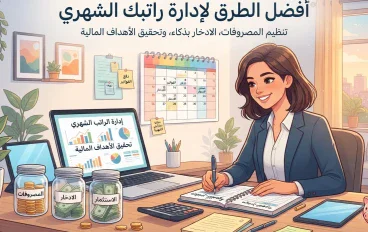 كيف تدير راتبك الشهري بذكاء؟ دليل عملي لتنظيم المصروف والادخار