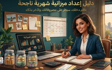 كيف تعمل ميزانية شهرية ناجحة؟ طريقة سهلة لتنظيم دخلك